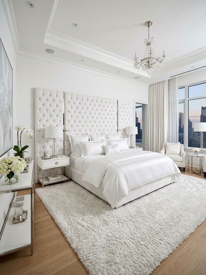 30 All White Bedroom Ideas: Elegant & Minimalist Designs