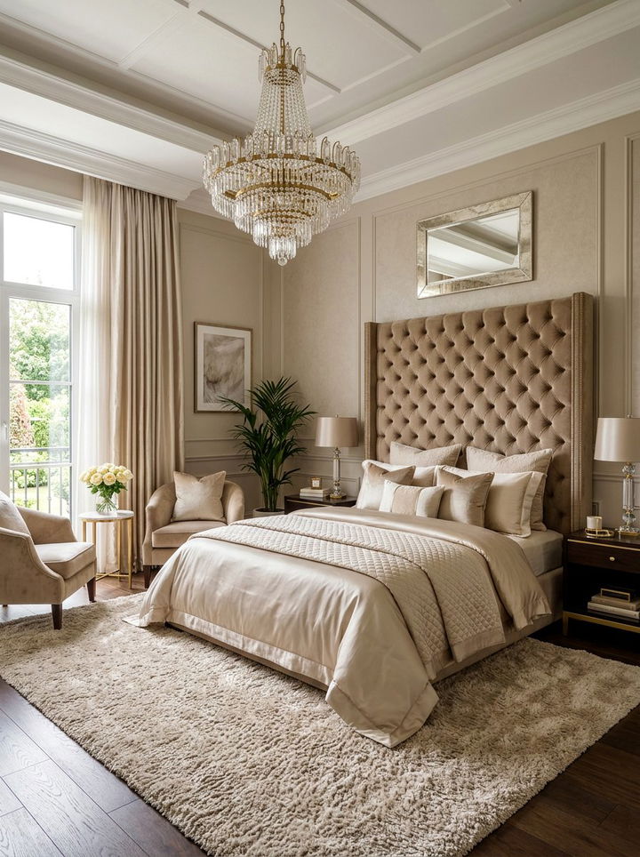 Luxury beige bedroom - 30 beige bedroom design ideas
