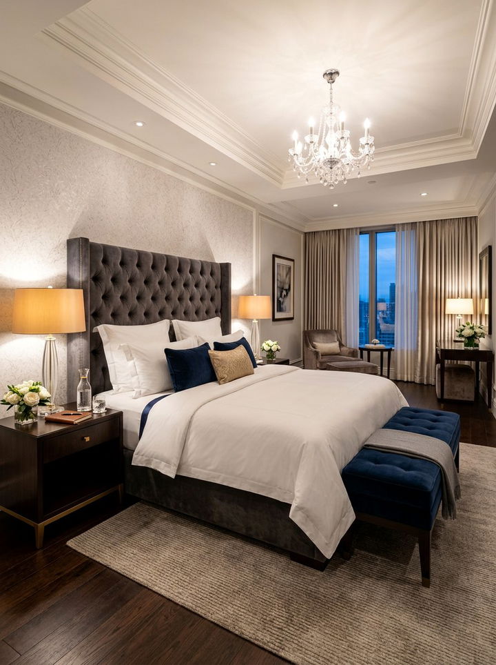 Luxury hotel bedroom - 30 bedroom upgrade ideas