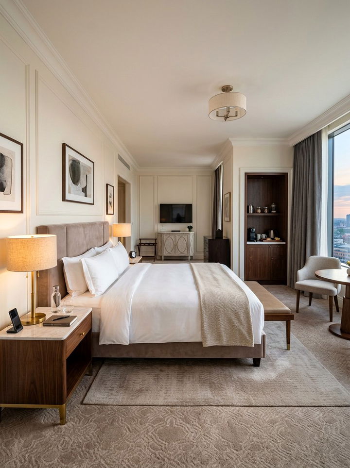 Luxury hotel style bedroom - 30 high end bedroom ideas