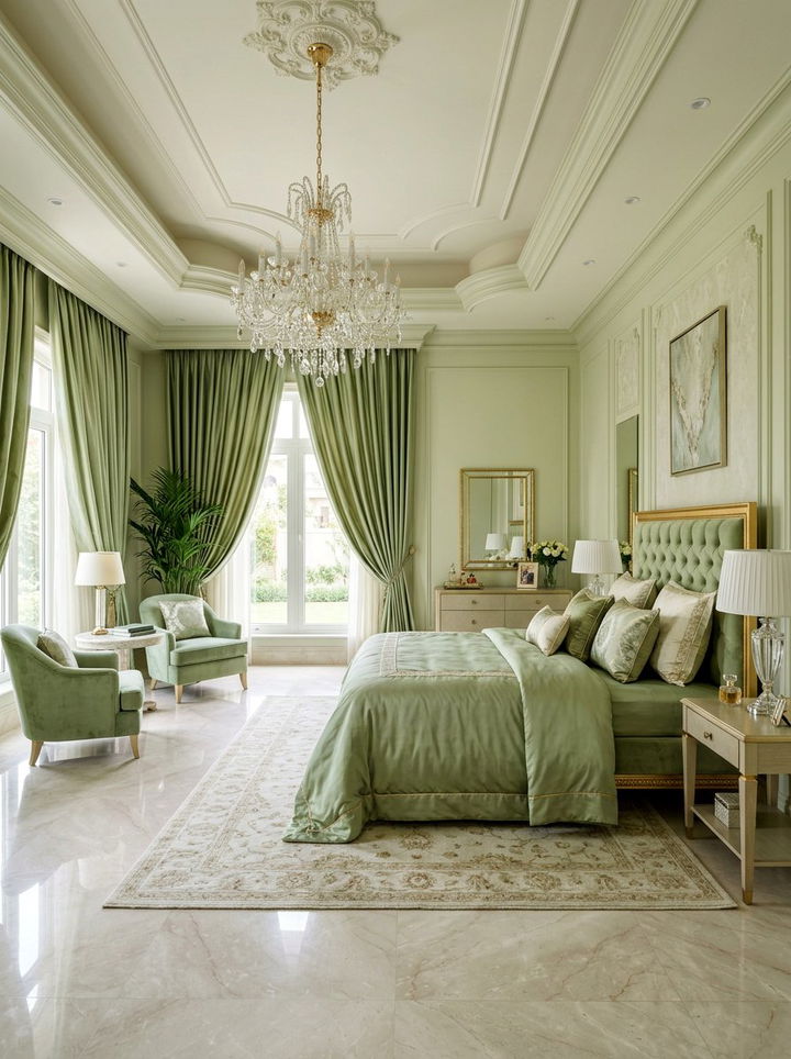 Luxury pistachio bedroom - 30 pistachio bedroom ideas