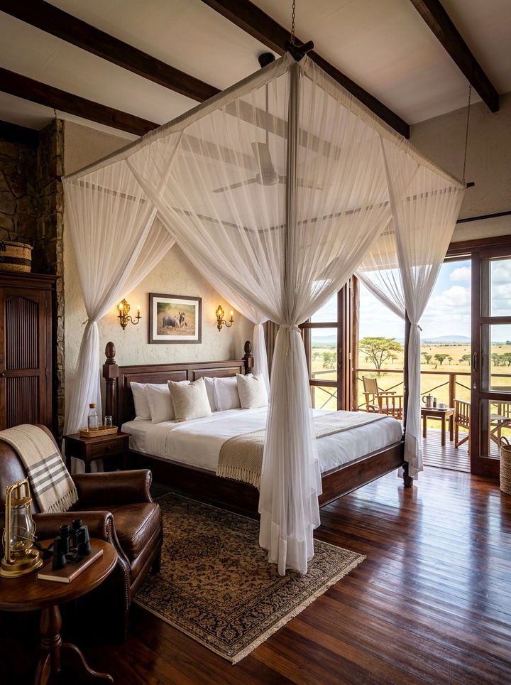 Luxury safari lodge bedroom - 30 safari bedroom ideas