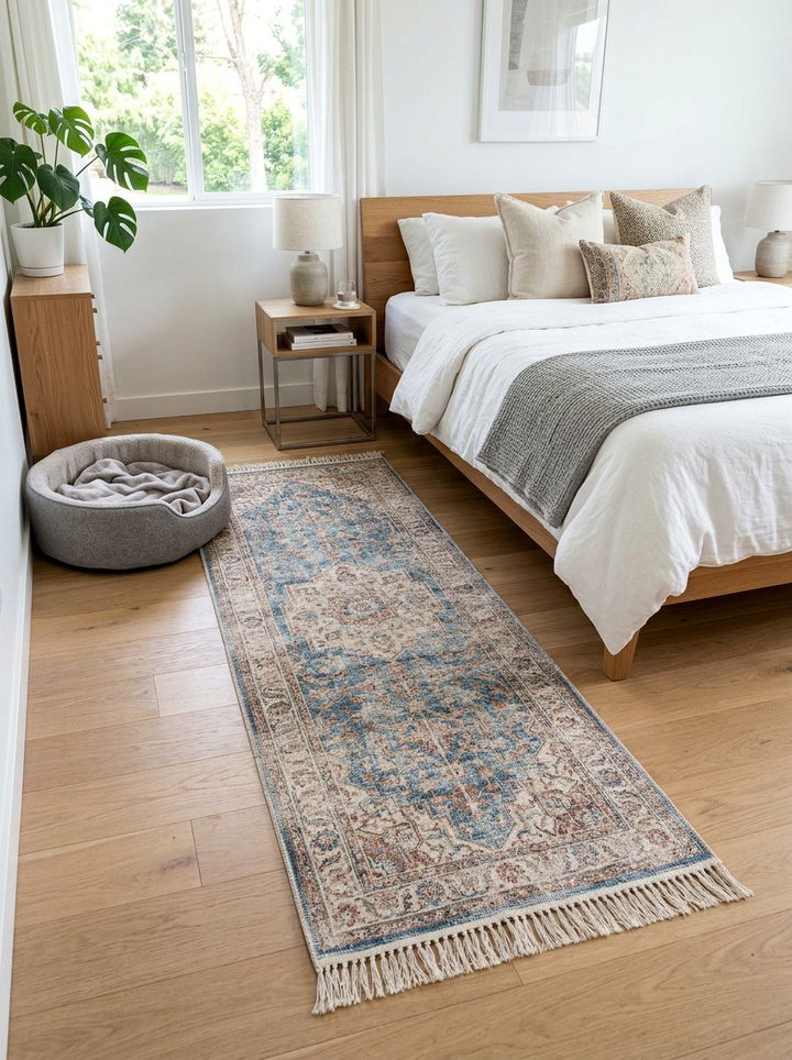 Machine Washable Runner Rug - 30 bedroom runner rugs