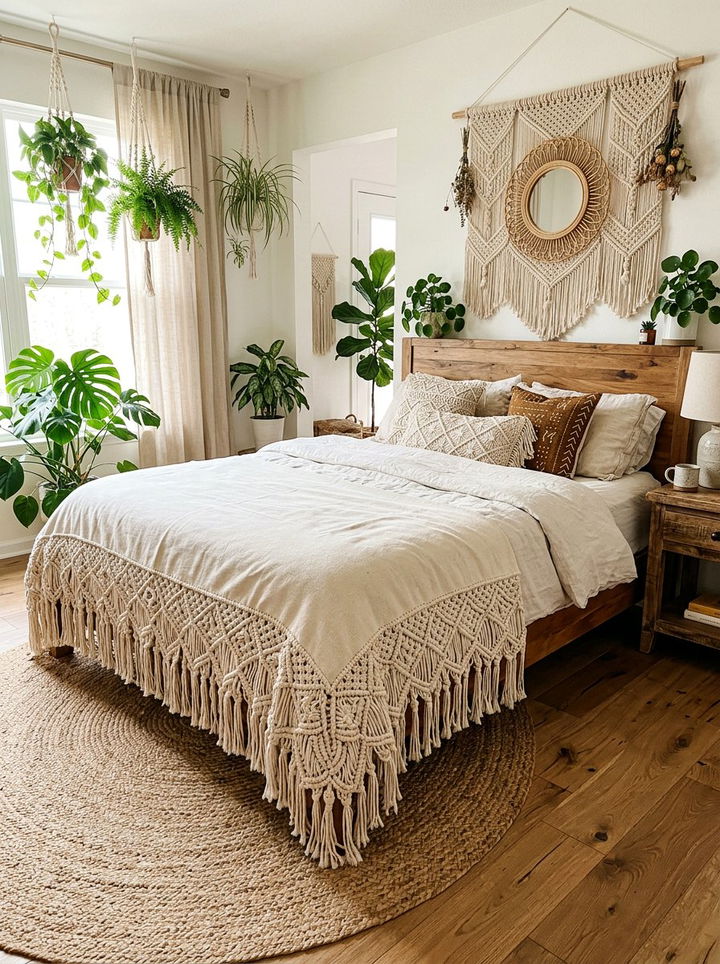 Macrame Blanket - 30 bedroom blankets