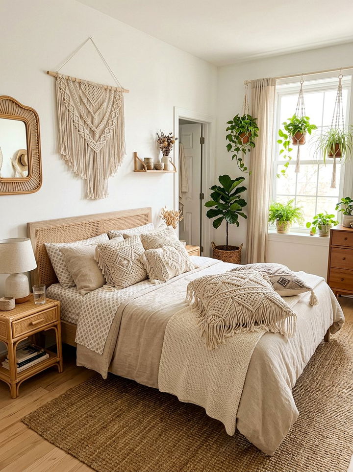 Macrame Handwoven Boho Pillows - 30 bedroom decorative pillows