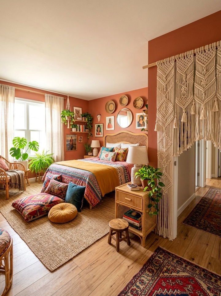 Macrame door hanging - 30 bedroom door curtains