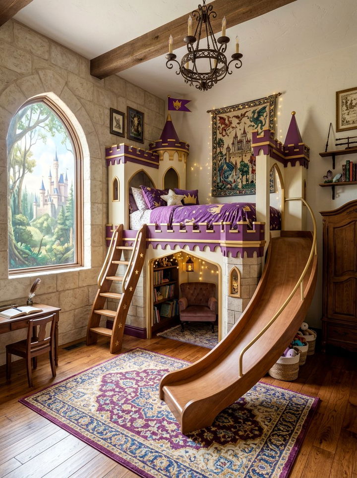 Magic Castle Bedroom - 30 preschooler bedroom ideas