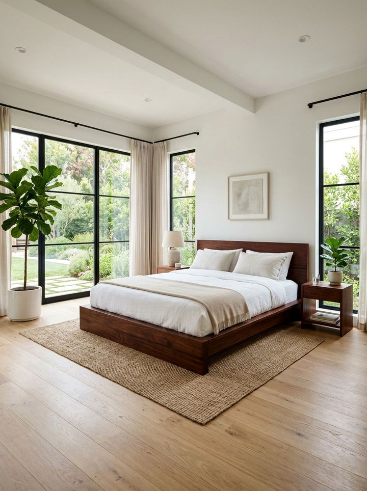 Mahogany Low Profile Bed - 30 bedroom mahogany furniture ideas