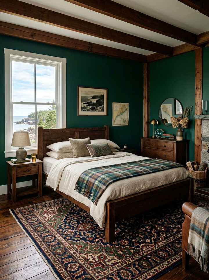 Maine Coastal Bedroom - 30 New England bedroom ideas