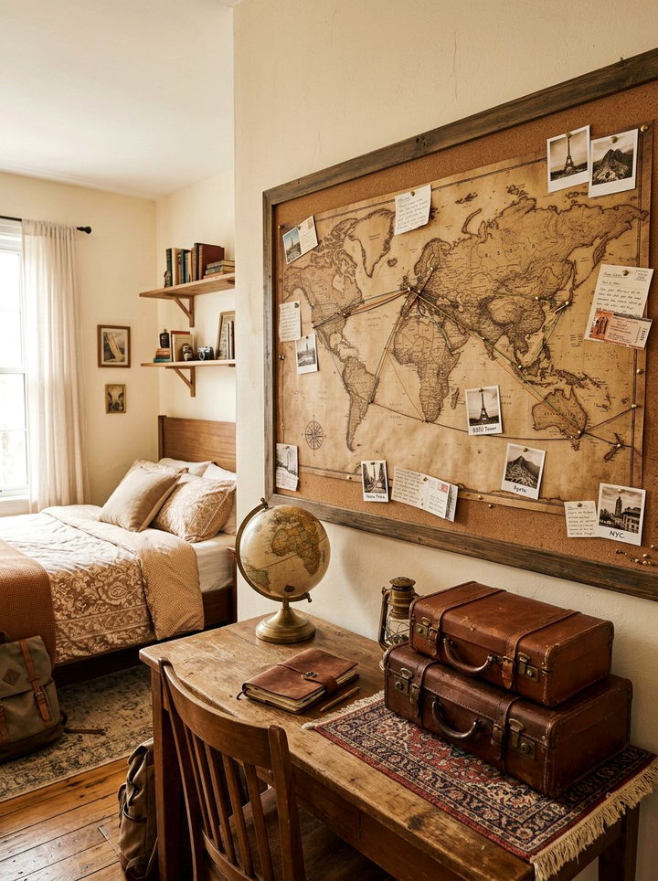 Map Bulletin Board - 30 bedroom bulletin boards
