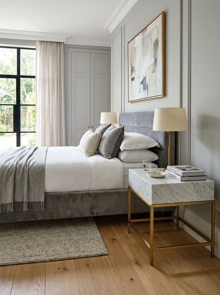 Marble Surface Bedroom Furniture - 30 Hollywood regency bedroom ideas