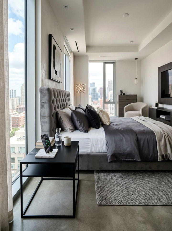 Marble Wireless Charger - 30 bedroom phone chargers