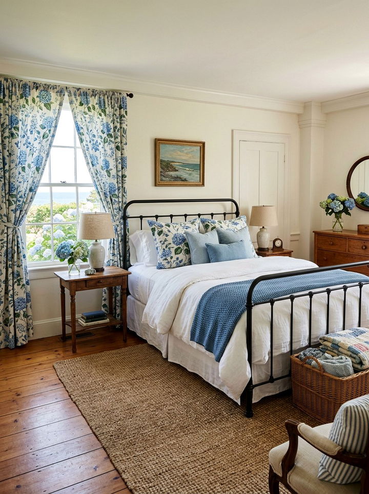 Marthas Vineyard Bedroom - 30 New England bedroom ideas