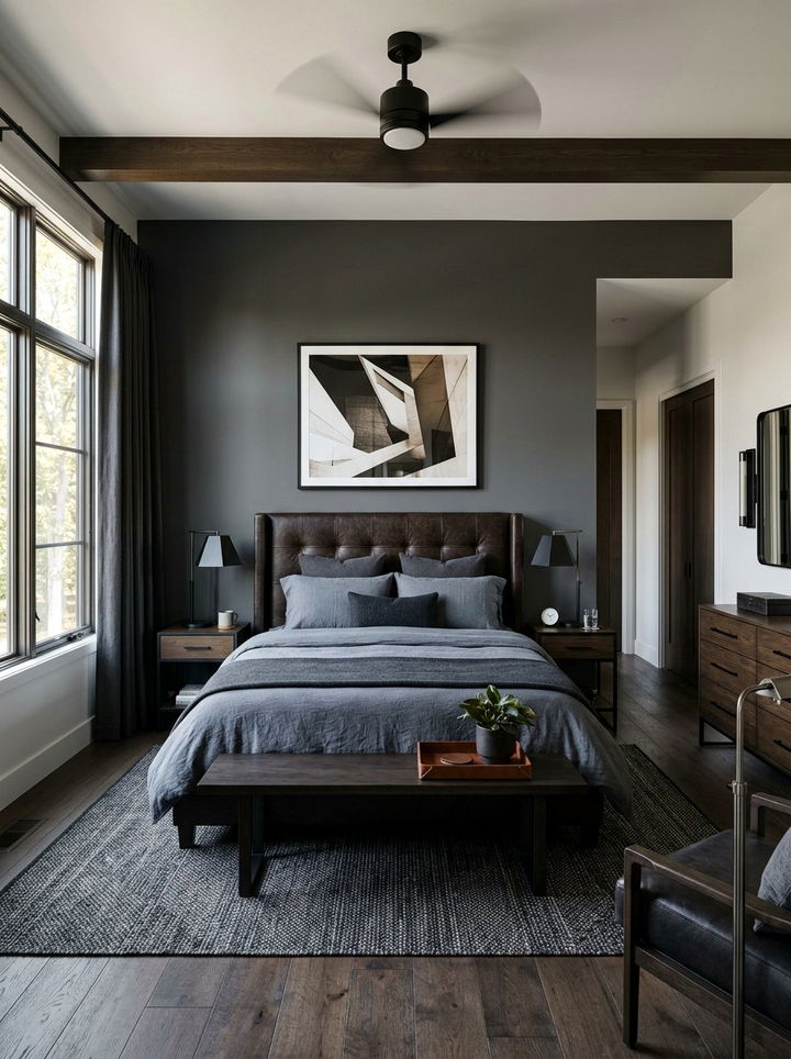 Masculine Neutral Bedroom - 30 soft neutral bedroom ideas