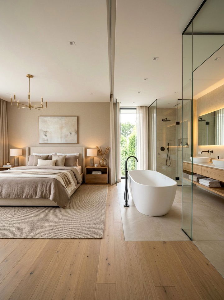 Master Bedroom Open Ensuite - 30 large bedroom ideas