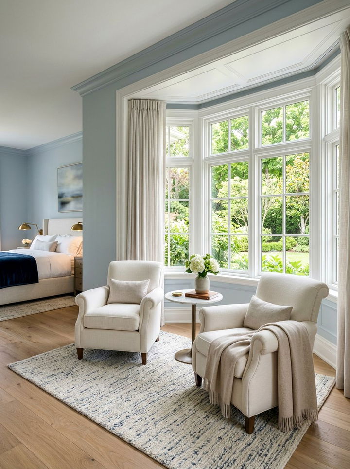 Master Bedroom Seating - 30 bedroom staging ideas