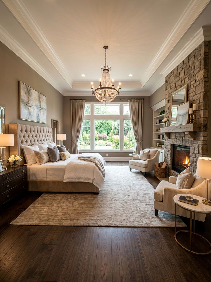 Master Bedroom With Seating Area - 30 bedroom furniture placement