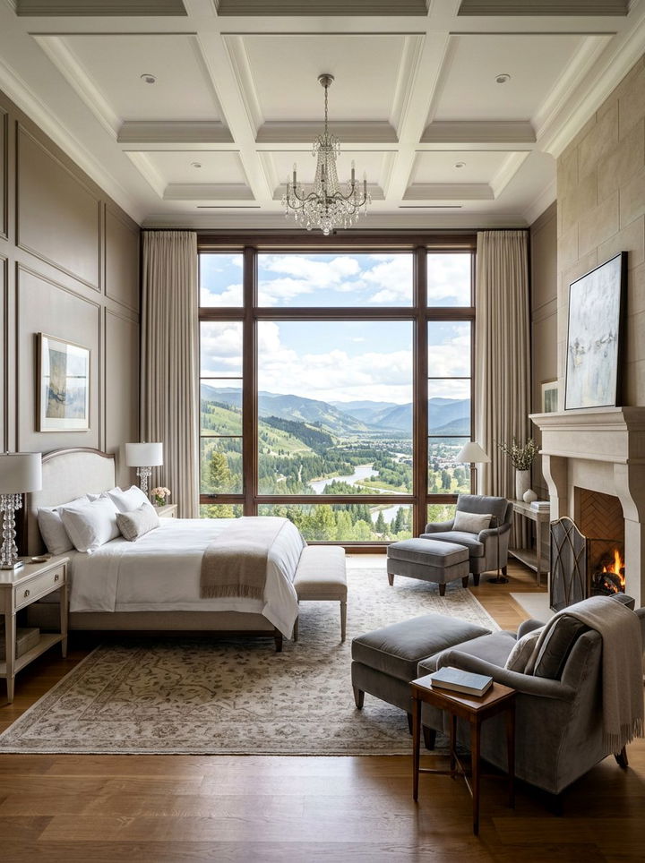 Master Suite Picture Window - 30 bedroom picture windows