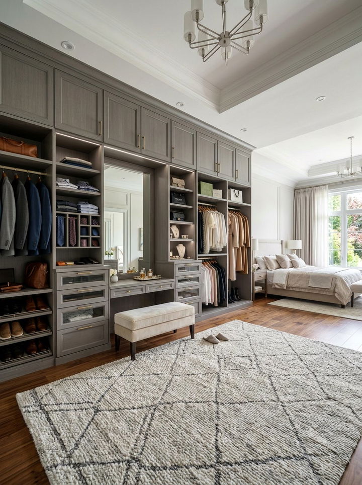 Master Suite Wardrobe - 30 bedroom built-in wardrobes