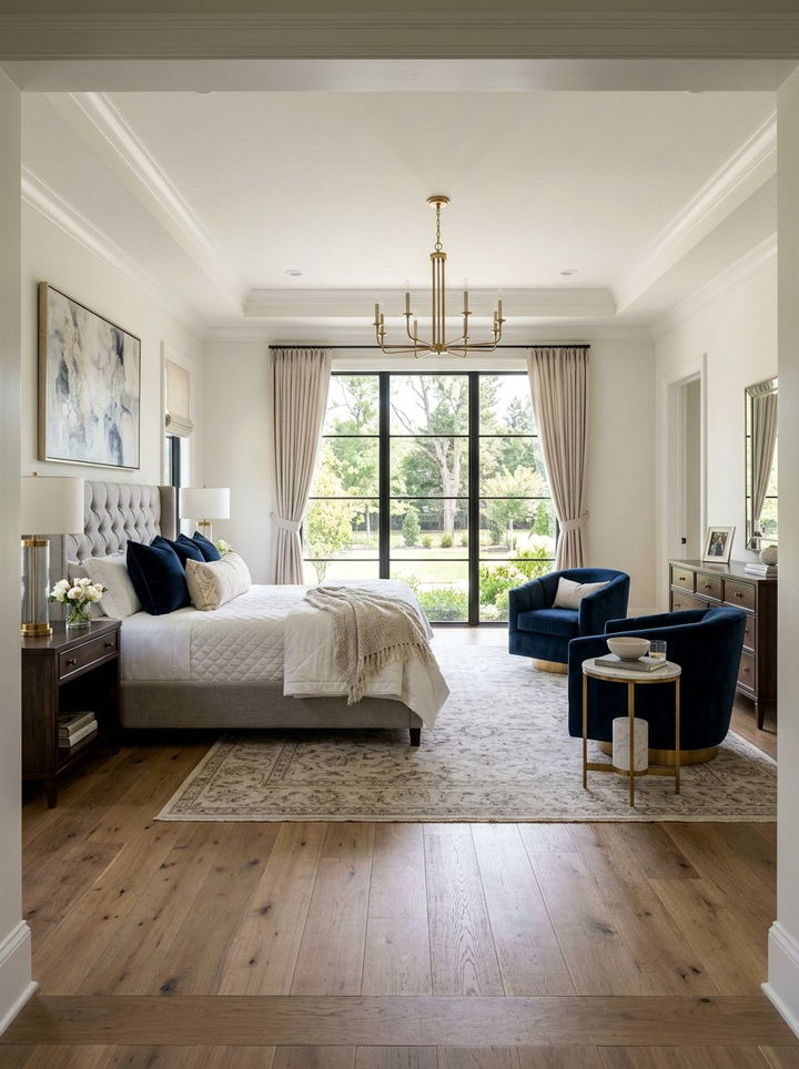 Master Suite With Sitting Area - 30 open concept bedroom ideas