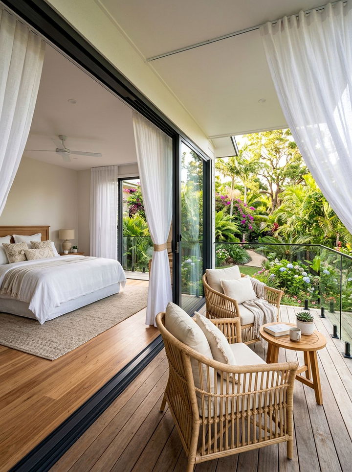 Master bedroom balcony access - 30 empty nester bedroom ideas