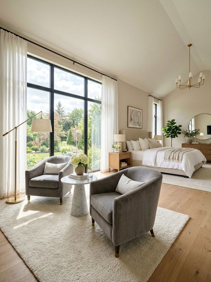 Master bedroom sitting area - 30 bedroom with sitting area ideas