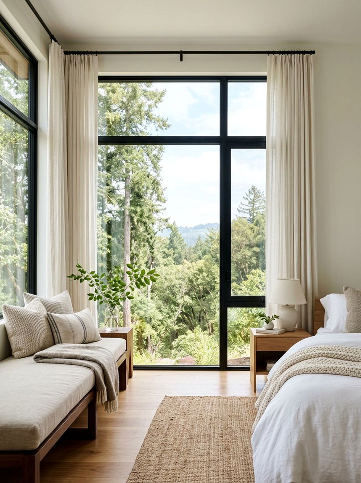Master bedroom window - 30 restful bedroom ideas