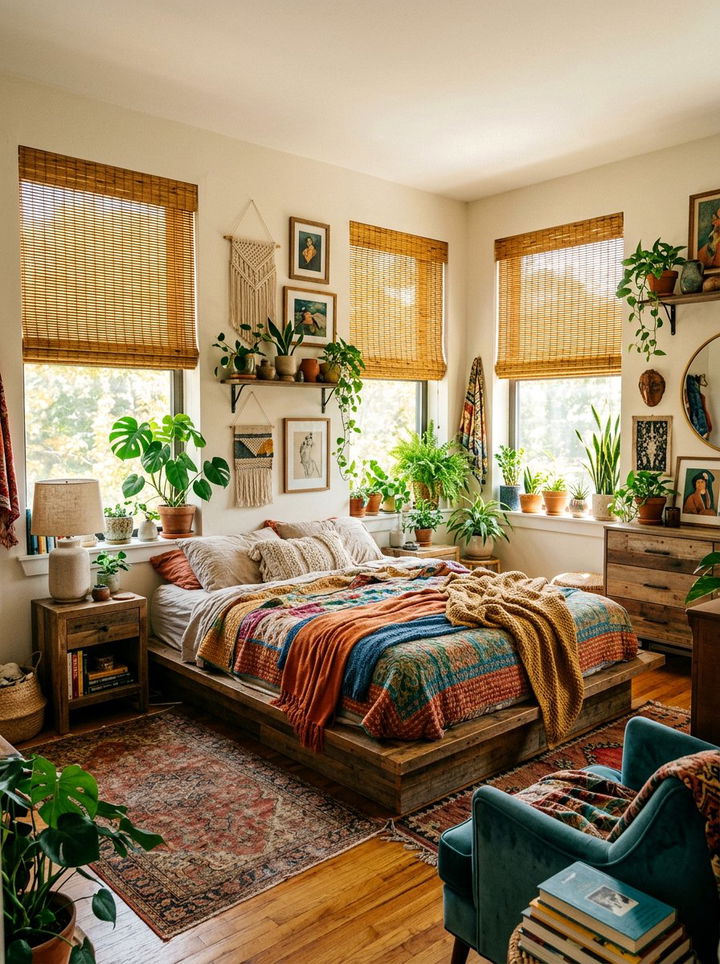 Matchstick blinds - 30 bedroom window treatments