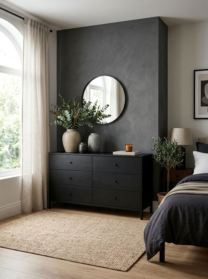 Matte Black Dresser - 30 bedroom black dressers