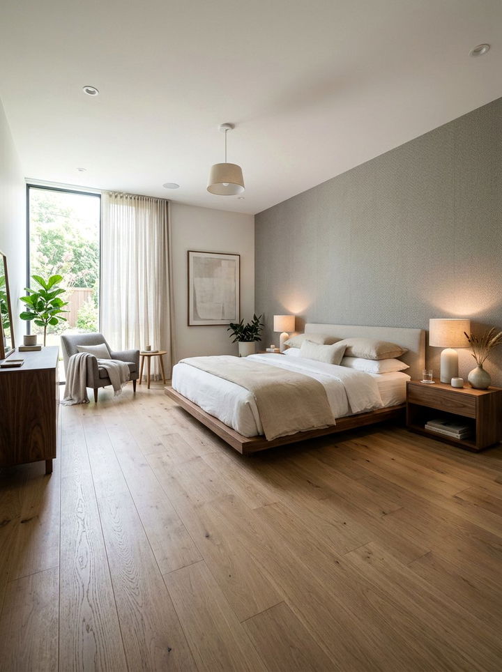 Matte Finish Floor - 30 bedroom hardwood floors