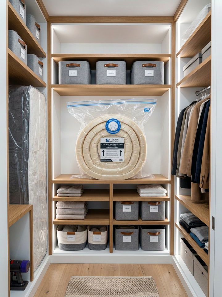 Mattress Vacuum Storage Bag - 30 bedroom vacuum storage bags