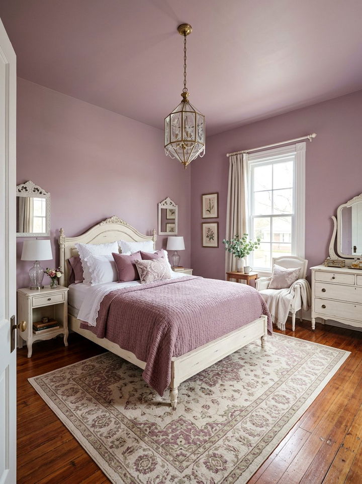 Mauve bedroom - 30 romantic bedroom color ideas