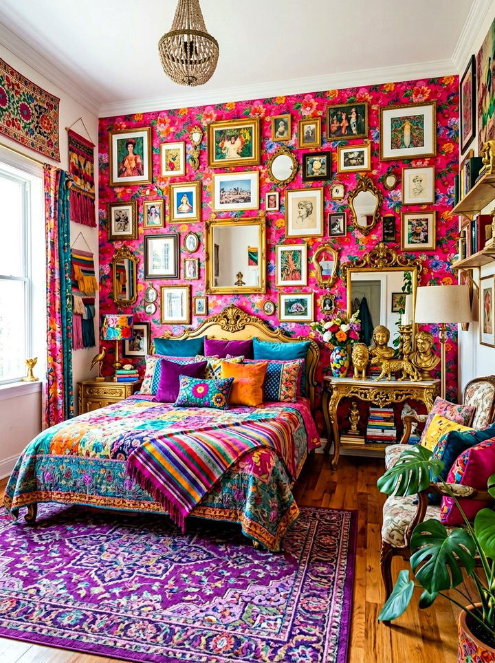 Maximalist Bedroom - 30 bedroom redesign ideas