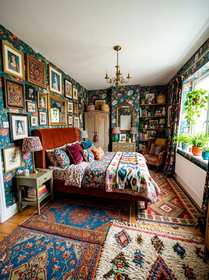 Maximalist Bedroom - 30 bedroom transformation ideas