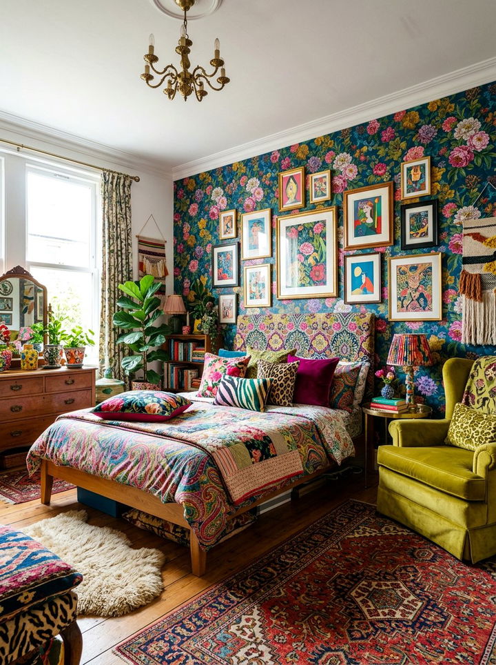 Maximalist Bedroom - 30 bedroom vision boards