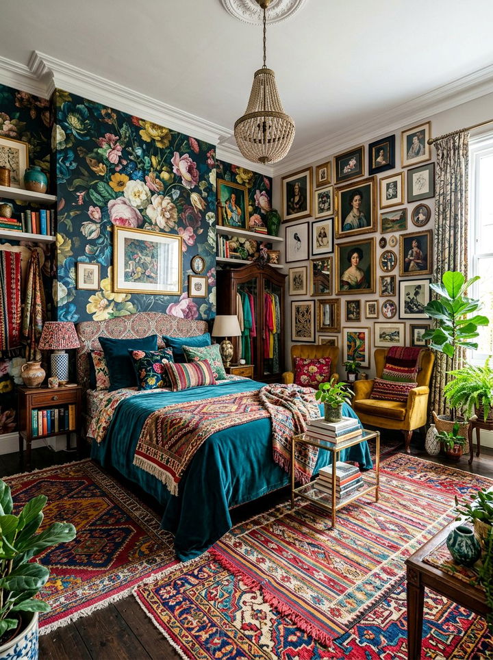 Maximalist Bedroom - 30 cozy bedroom ideas