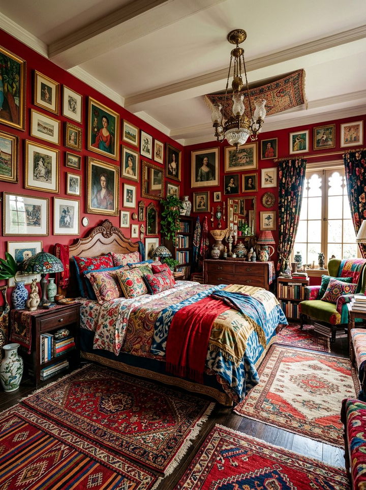 Maximalist Bedroom - 30 cozy bedroom settings