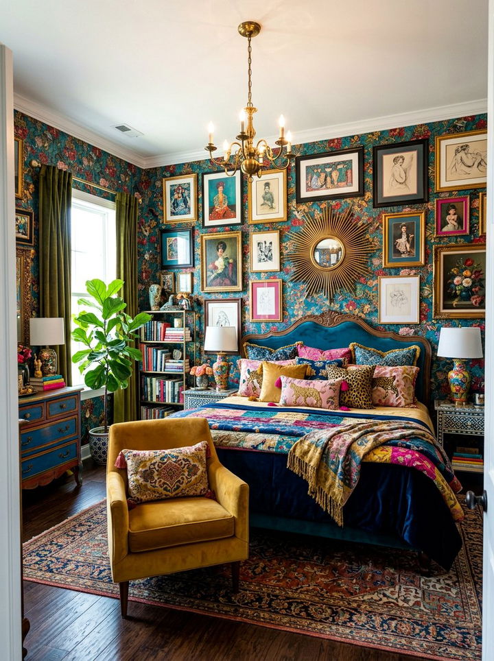 Maximalist Bedroom - 30 full size bedroom ideas