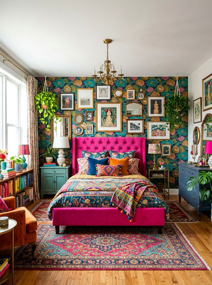 Maximalist Bedroom Style - 30 bedroom makeover ideas