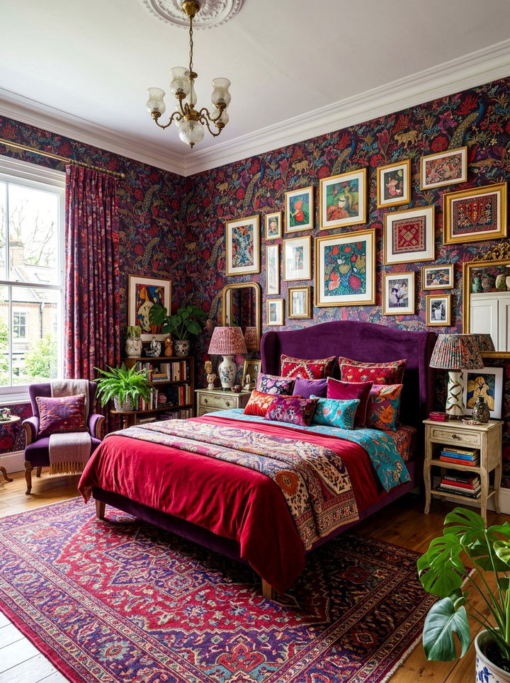 Maximalist Bedroom - 30 bedroom aesthetic ideas