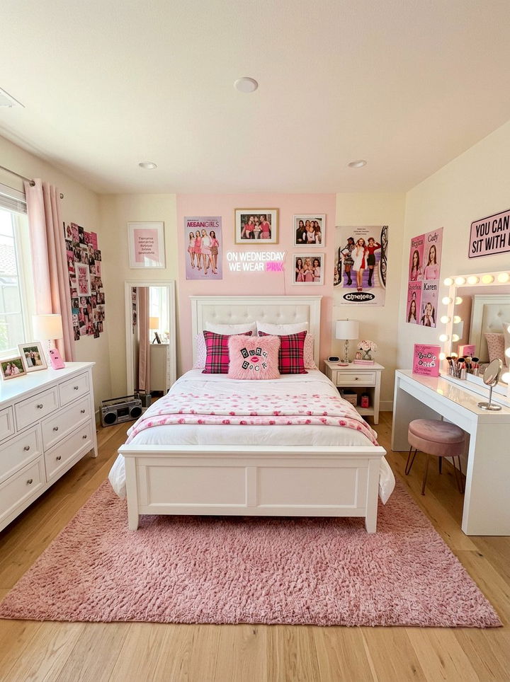 Mean Girls Bedroom - 30 movie themed bedroom ideas