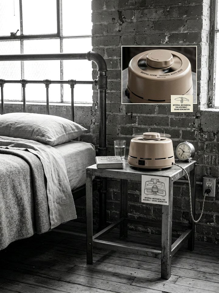 Mechanical Fan Sound Machine For Deep Sleep - 30 bedroom sound machines