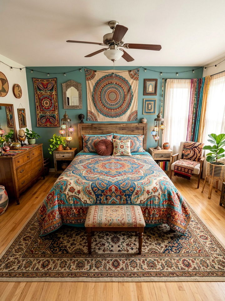 Medallion print comforter - 30 bedroom comforters