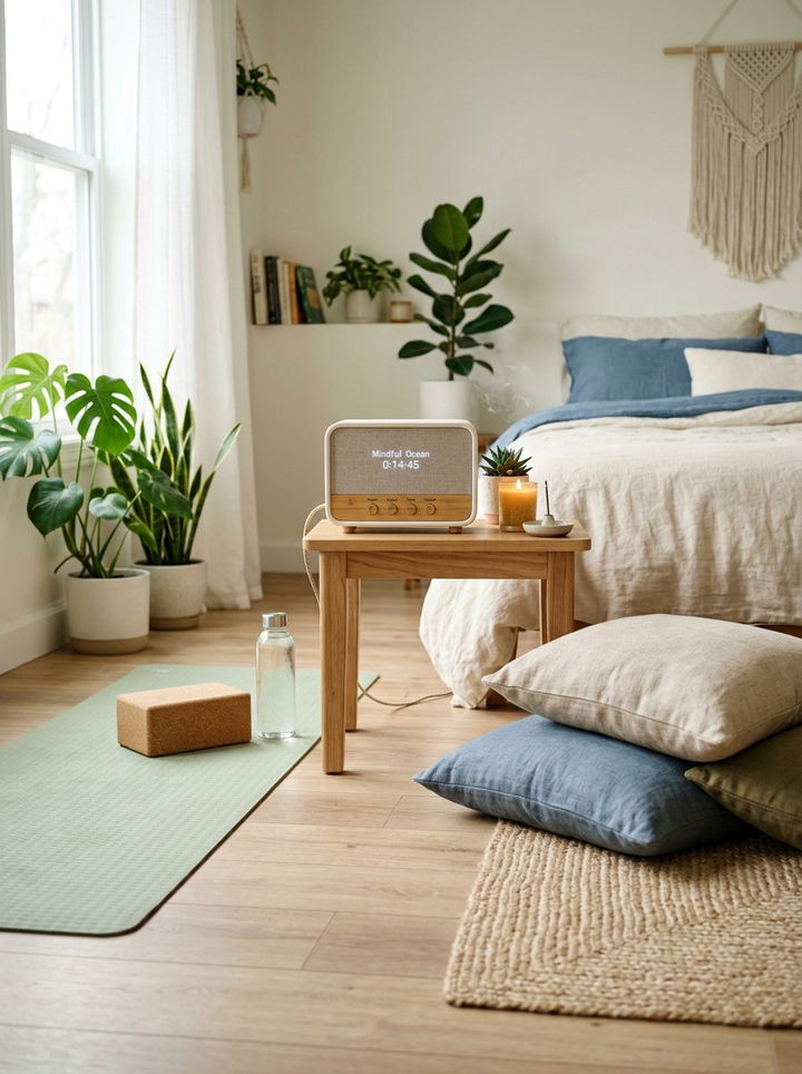 Meditative Sound Machine For Yoga Bedroom - 30 bedroom sound machines