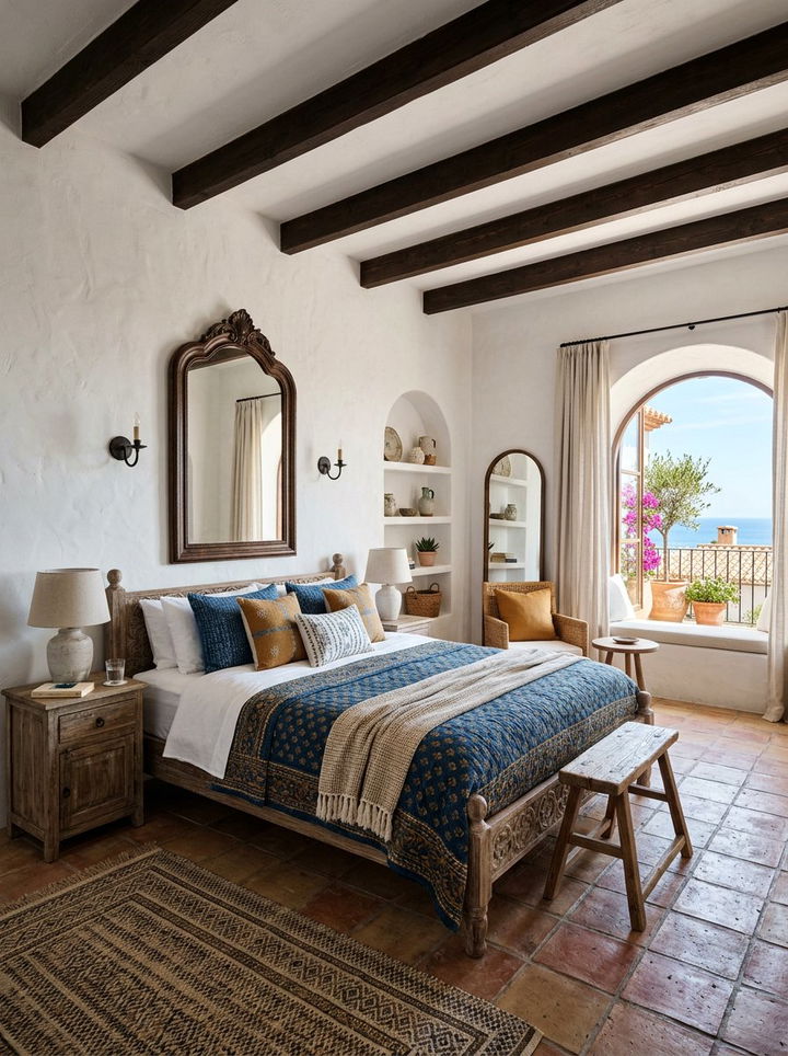 Mediterranean Inspired Bedroom - 30 bedroom inspiration ideas
