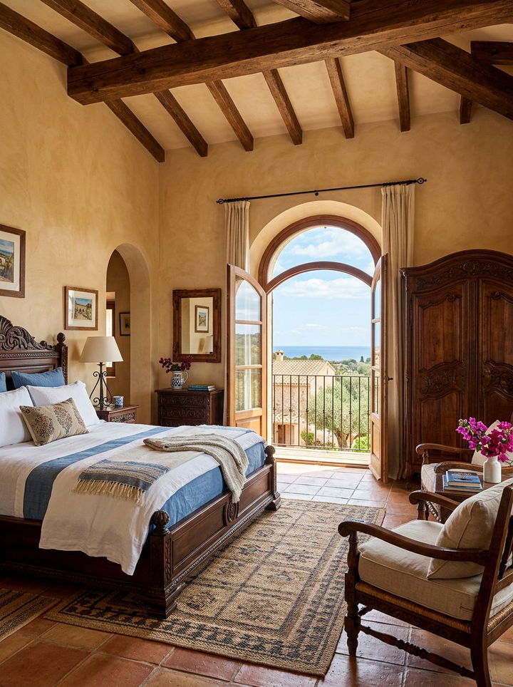 Mediterranean Master Bedroom - 30 large bedroom ideas