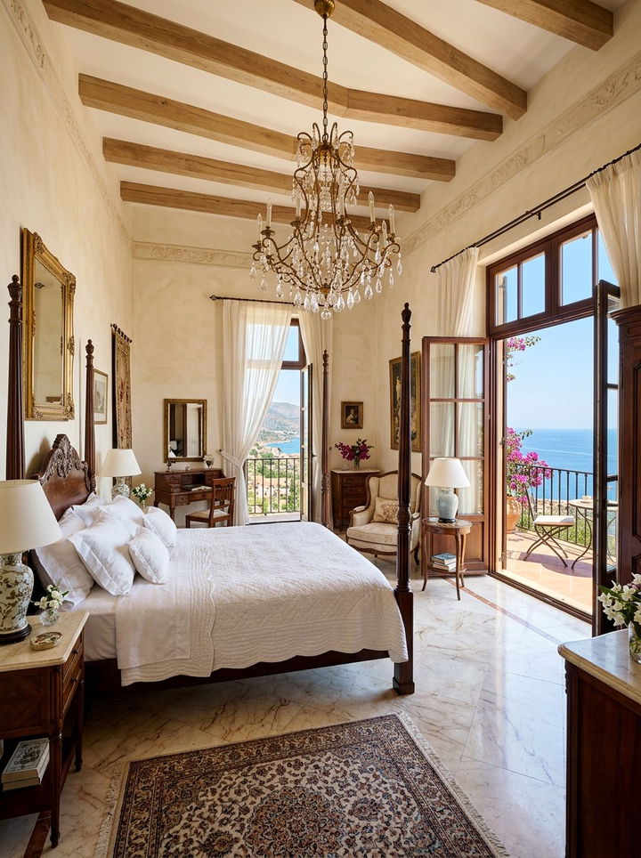 Mediterranean Villa Bedroom - 30 Tuscan bedroom ideas