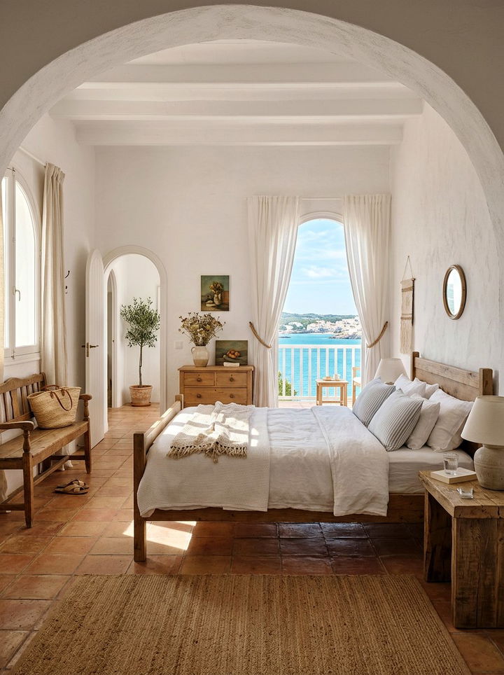 Mediterranean White Bedroom - 30 white bedroom ideas