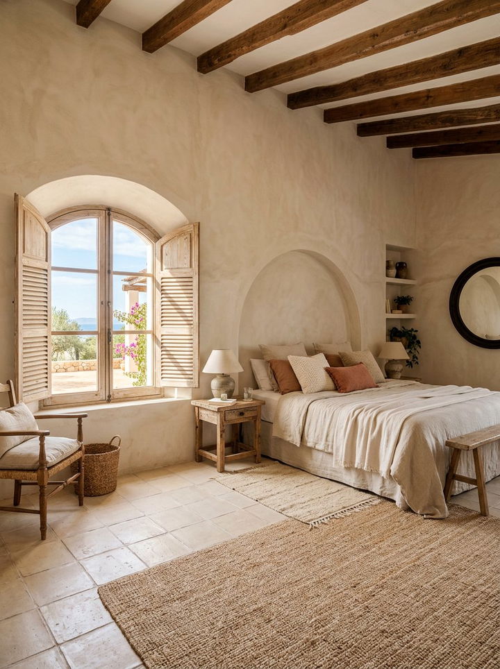 Mediterranean beige bedroom - 30 all beige bedroom ideas