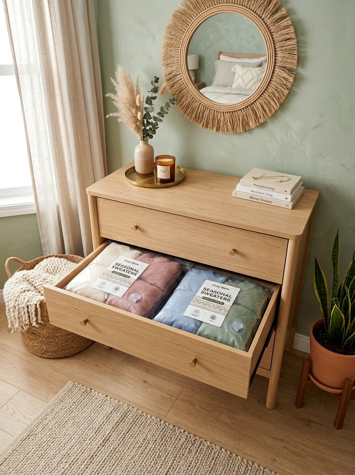 Medium Vacuum Bag Seasonal Sweater - 30 bedroom vacuum storage bags